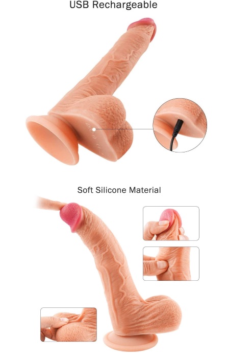 Vibrador Cyber Silicock Mr Falcon 56 Speeds RF09700 - Image 4