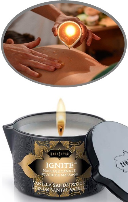 Kama Sutra Vela de Óleo Massagem Sândalo RF45098