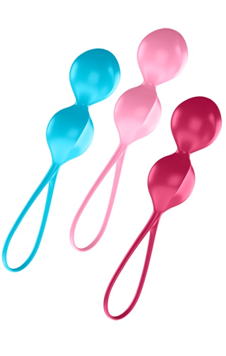 Satisfyer V Balls de Kegel 3 peças 80g – 115g – 150g RF28570
