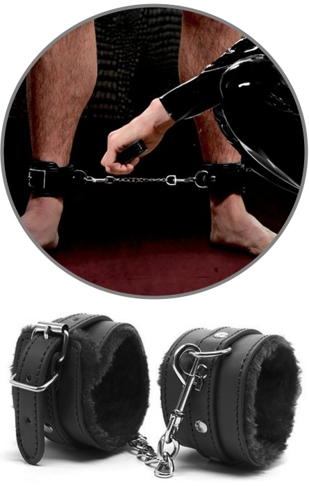 Algemas de Tornozelos Black RF02729