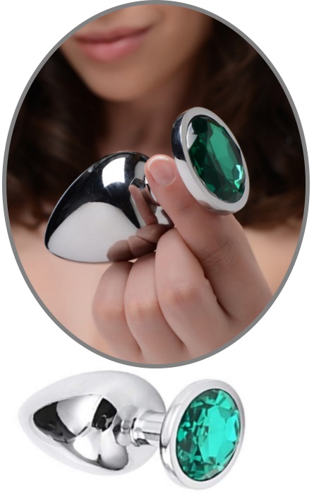 Anal Plug Brilhante Intense Green S RF08000