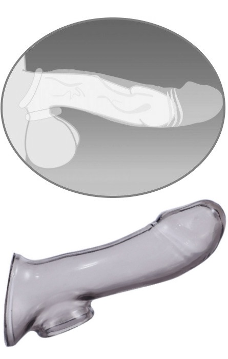 Manga e Extensão para Penis Cristal Black RF02941