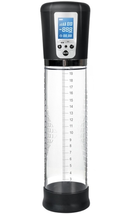 Pênis Pump Automatica e Recarregavel Black RF03866