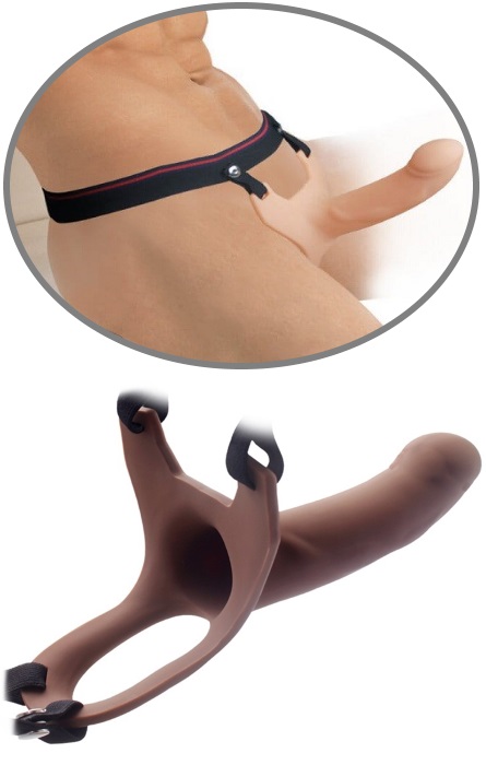 Penis Extensão Strap-on S 14.5 cm Brown RF02942