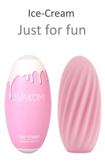 Masturbadores Svakom Ice-cream Hedy Egg Pink RF02246