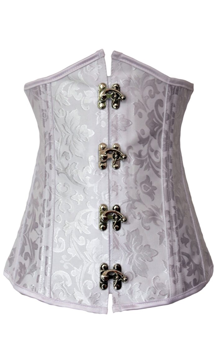 Pleasures Luxurious Corset White RF85297