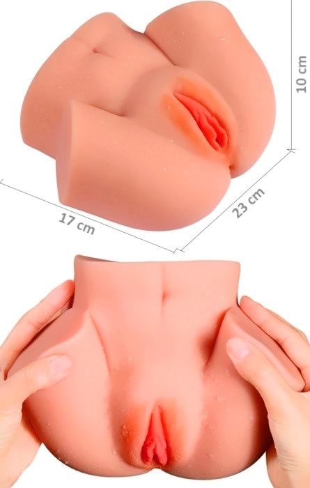 Vibrador Masturbador Vaginal e Anal RF03206