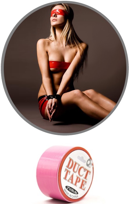 Fita Adesiva Bondage 10m Pink RF08086