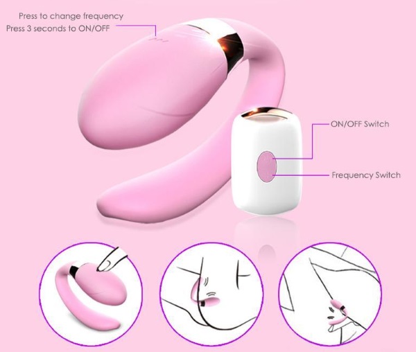 Vibrador We Vibe Wireless 10 Speeds Pink RF09536