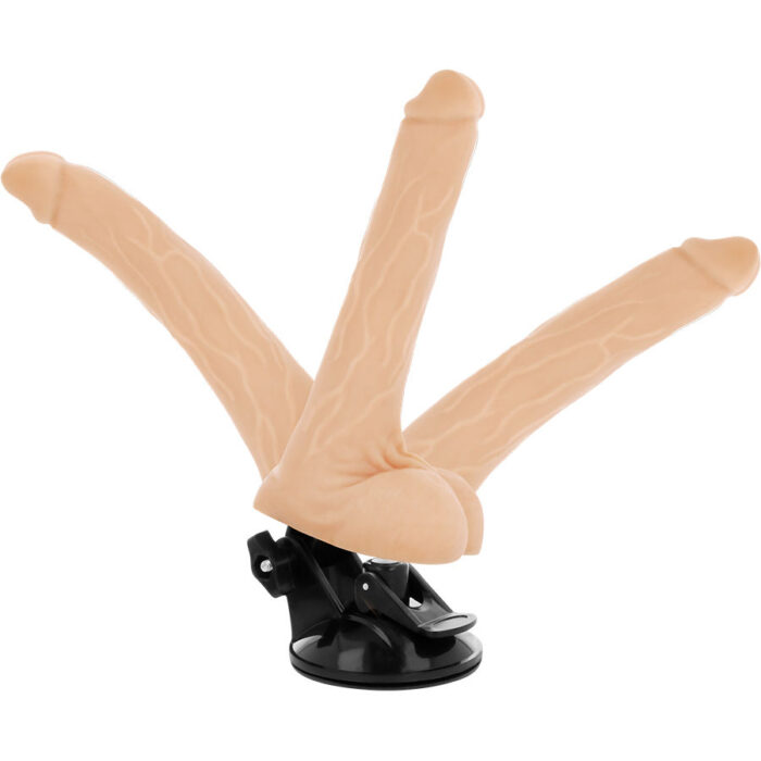 Basecock Realistico Vibrador 12 Speeds 18.5cm Rf45024