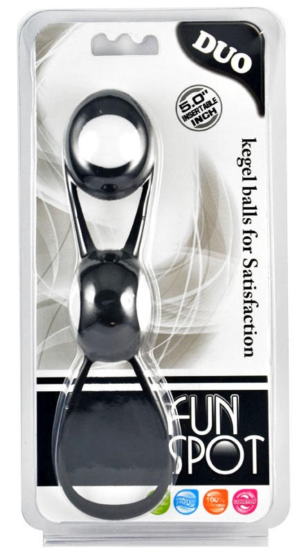 Bolas de Kegel Duo Fun Spot Black RF01309