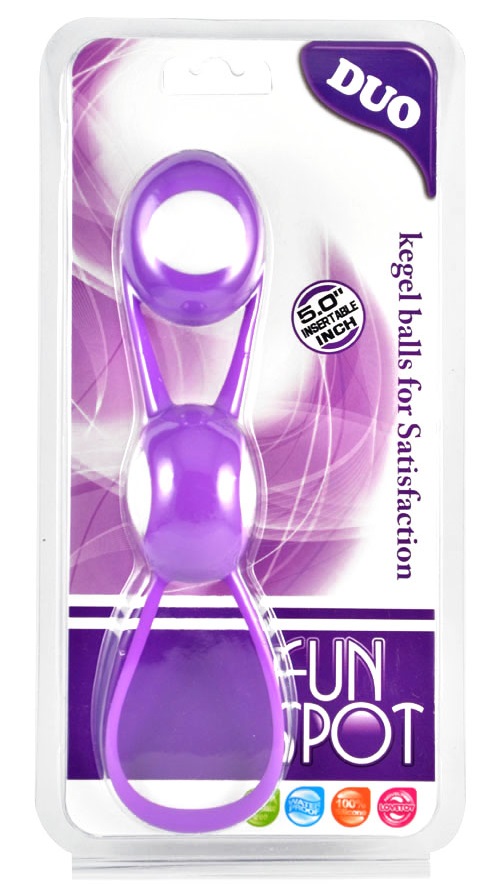 Bolas de Kegel Duo Fun Spot Purple RF01309