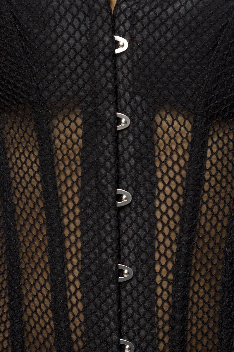 Pleasures Corset Black RF85399 - Image 3
