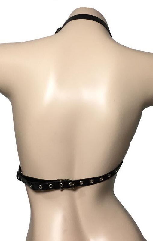 Sutiã Bondage com Anéis em Metal RF00846
