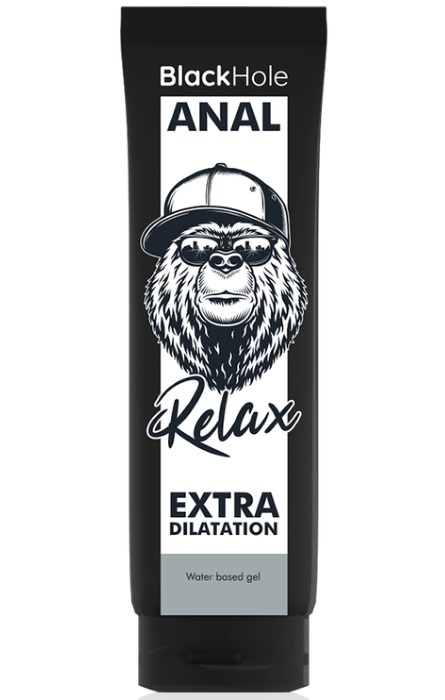Lubricante Gel Extra Dilatação Anal Relax Black Hole 70ml RF46727