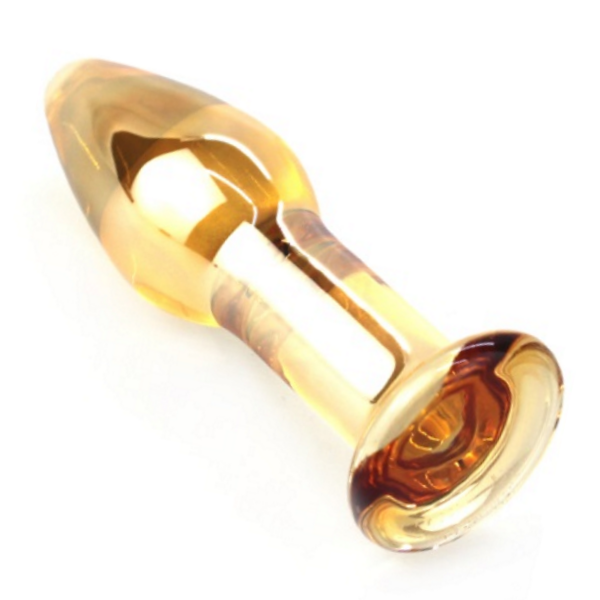Plug Anal Cristal Gold RF01863