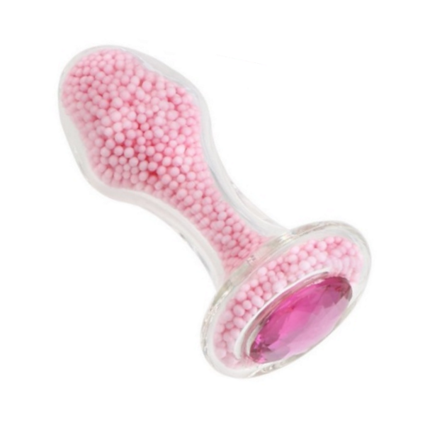 Plug Anal Cristal Rose RF08030
