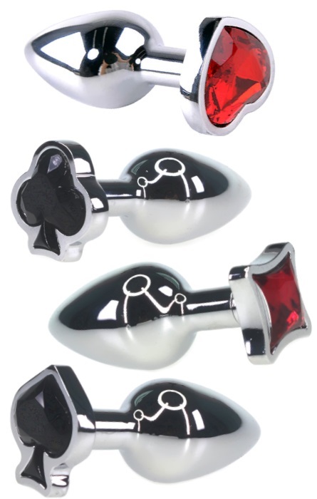 Plug Anal com 4 Brilhantes RF03424