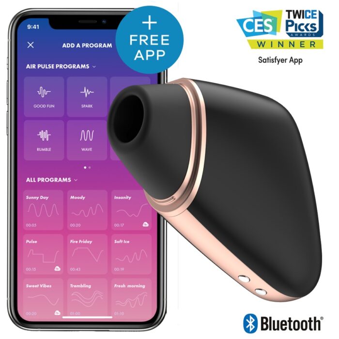 Satisfyer Love Triangle APP Vibrador Clitóris com Sucção RF31129