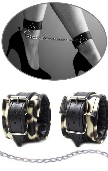 Algemas de Tornezelos Leopardo RF00763