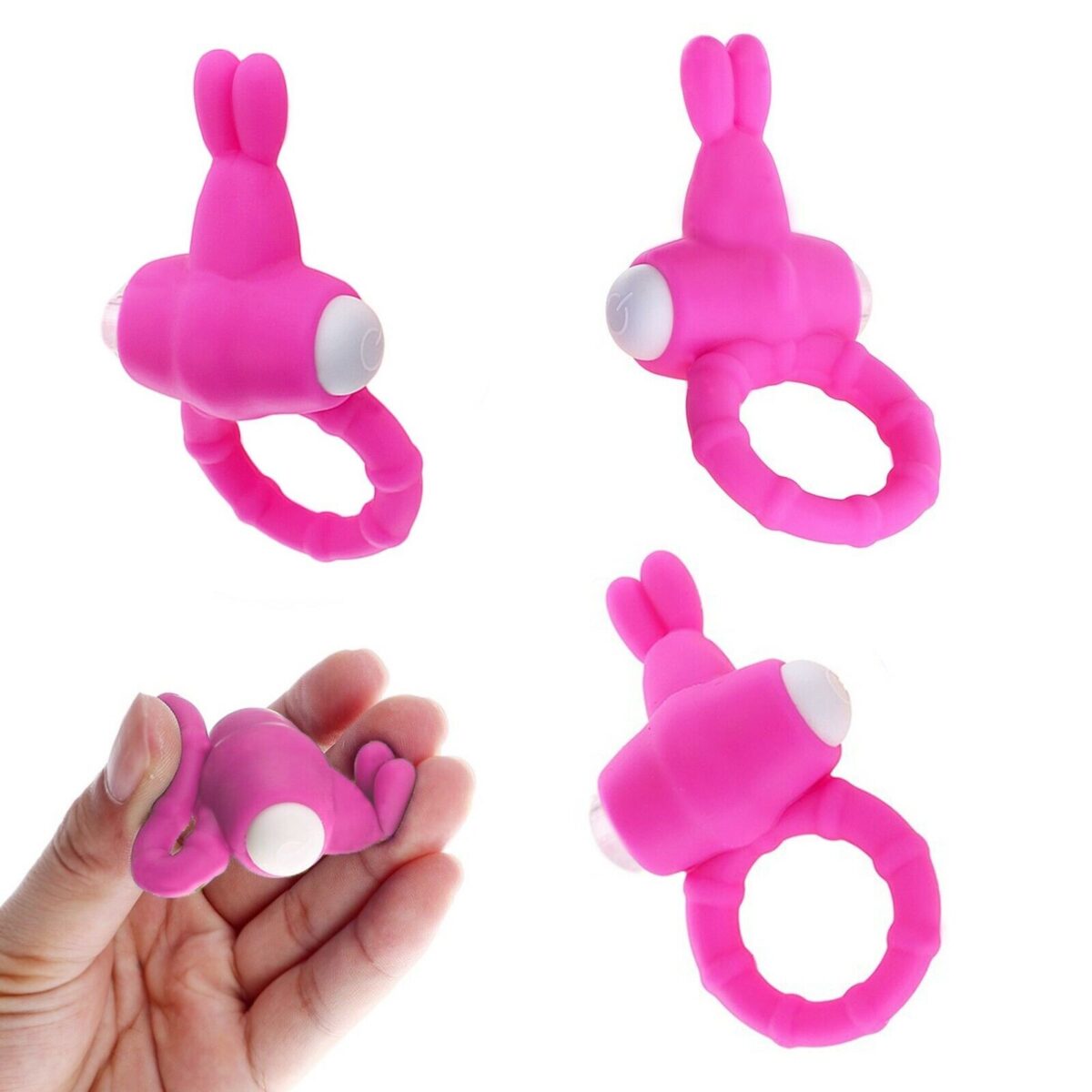 Anel Peniano Vibrador Clitóris Pink RF01576
