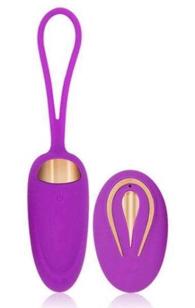 Ovo Vibrador Recarregavel 12 Speeds Purple RF04168
