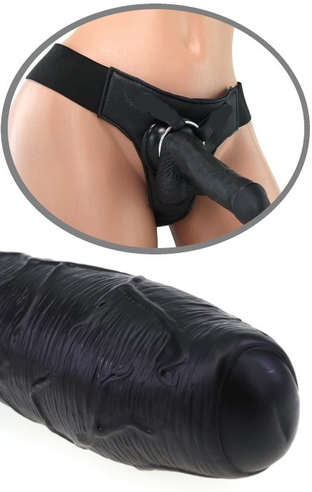 Big Dildo Realistico 26cm Black RF03228