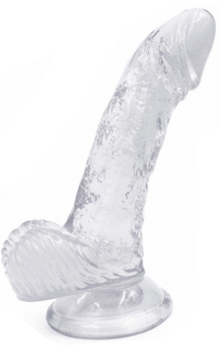 Dildo Realistico em Silicone Liquido Clear RF03473