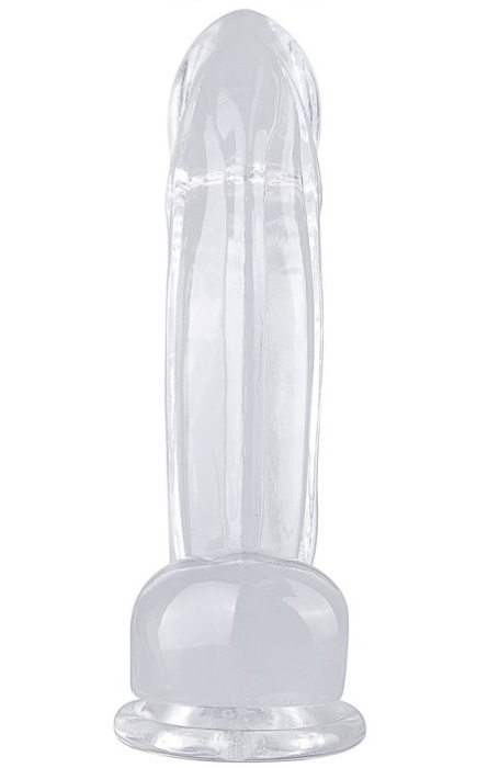 Dildo Realistico em Silicone Liquido 16cm Clear S RF03482 - Image 3