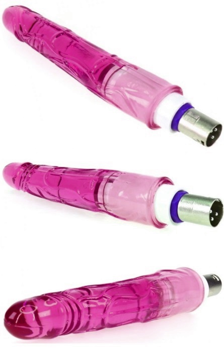 Dildo Silicone Liquido para Maquinas de Sexo Pink RF09621