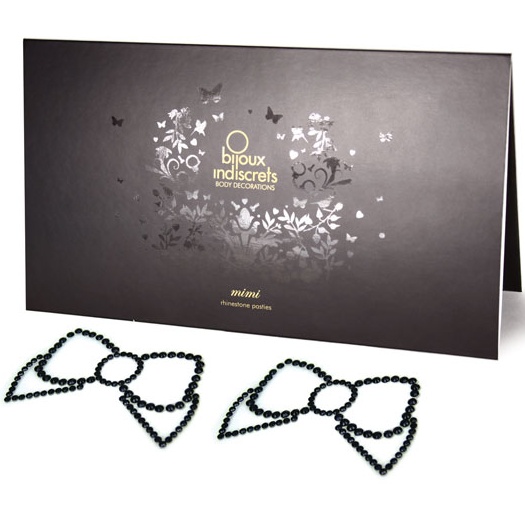 Bijoux Indiscrets Mimi Bow Black RF23618