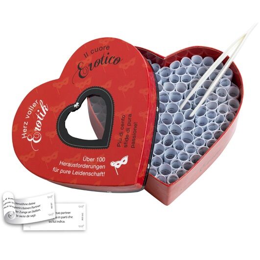 TEASE & PLEASE – HERZ VOLLER EROTIK & IL CUORE EROTIC VERMELHO