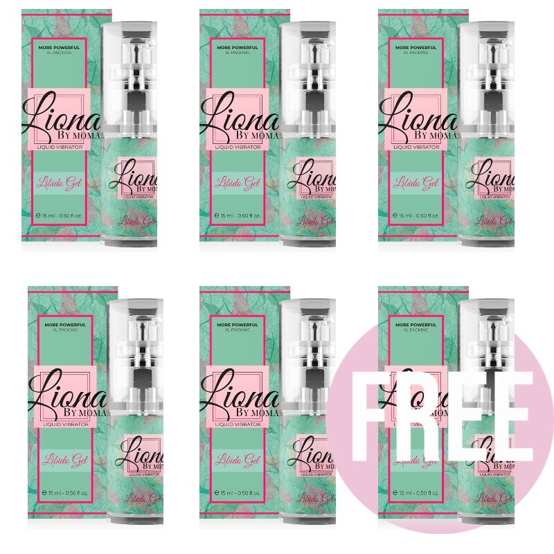 LIONA BY MOMA – LIQUID VIBRADOR LIBIDO GEL 15 ML 5+1 GRÁTIS