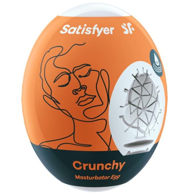 SATISFYER – OVO MASTURBADOR CRUNCHY