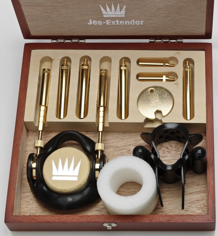 JES- EXTENDER – AUMENTO DO PÊNIS BANHADO A OURO