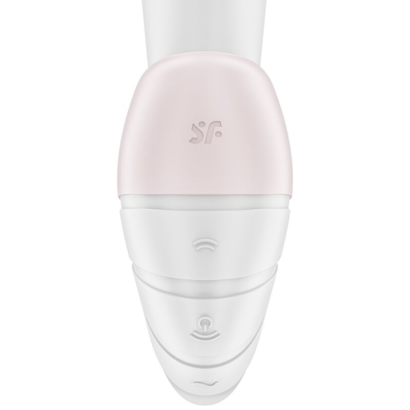 SATISFYER – ESTIMULADOR DE PULSO DE AR SUPERNOVA E VIBRAO BRANCO