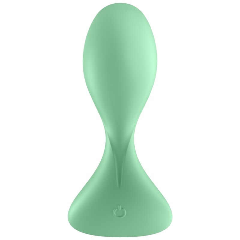 SATISFYER – APLICATIVO DE PLUGUE VIBRATÓRIO TRENDSETTER VERDE
