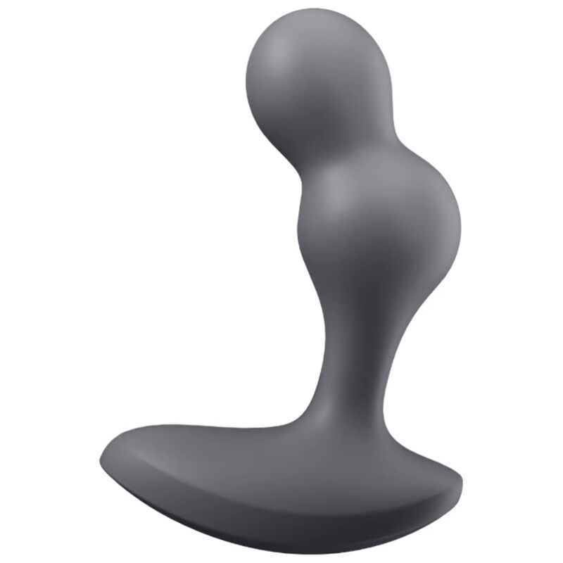 SATISFYER – APLICATIVO DE PLUGUE VIBRATÓRIO DEEP DIVER CINZA