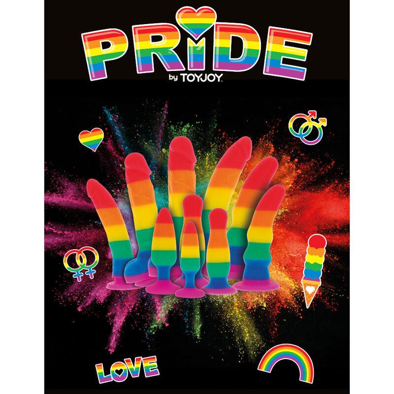 ORGULHO – BANDEIRA LGBT PLUG TWINK 8,5 CM