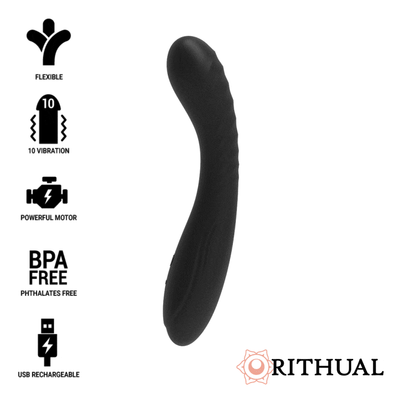 RITHUAL – KRIYA ESTIMULAODR RECARREGVEL G-POINT PRETO