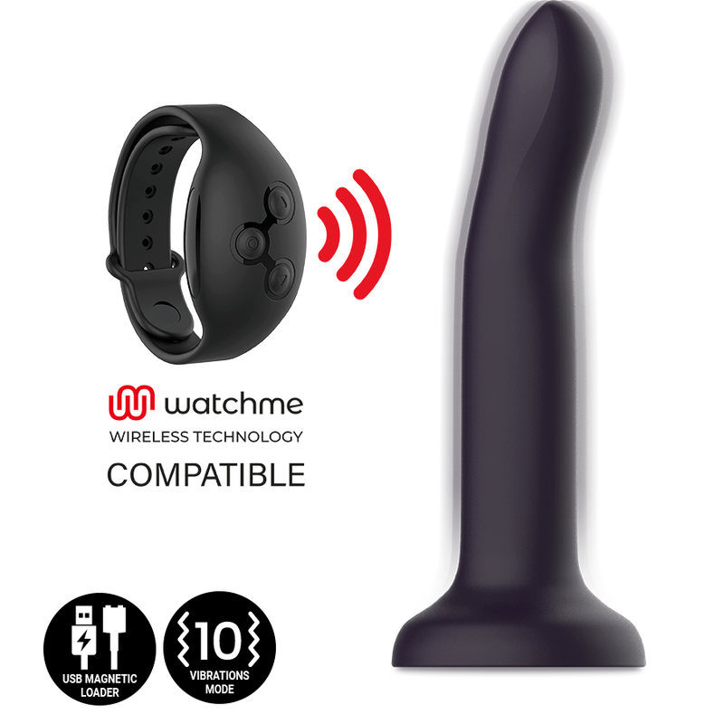 MYTHOLOGY – DUMAN MYSTIC DILDO M – VIBRADOR COMPATÍVEL COM A TECNOLOGIA WATCHME WIRELESS
