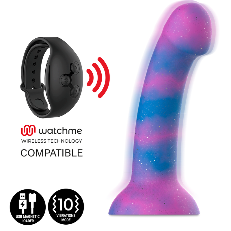 MYTHOLOGY – DION GALACTIC DILDO M – VIBRADOR WATCHME TECNOLOGIA SEM FIO COMPATÍVEL
