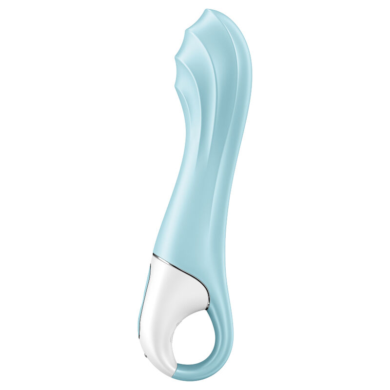 SATISFYER – AIR PUMP VIBRADOR 5+ APLICATIVO VIBRADOR INFLVEL G-SPOT AZUL
