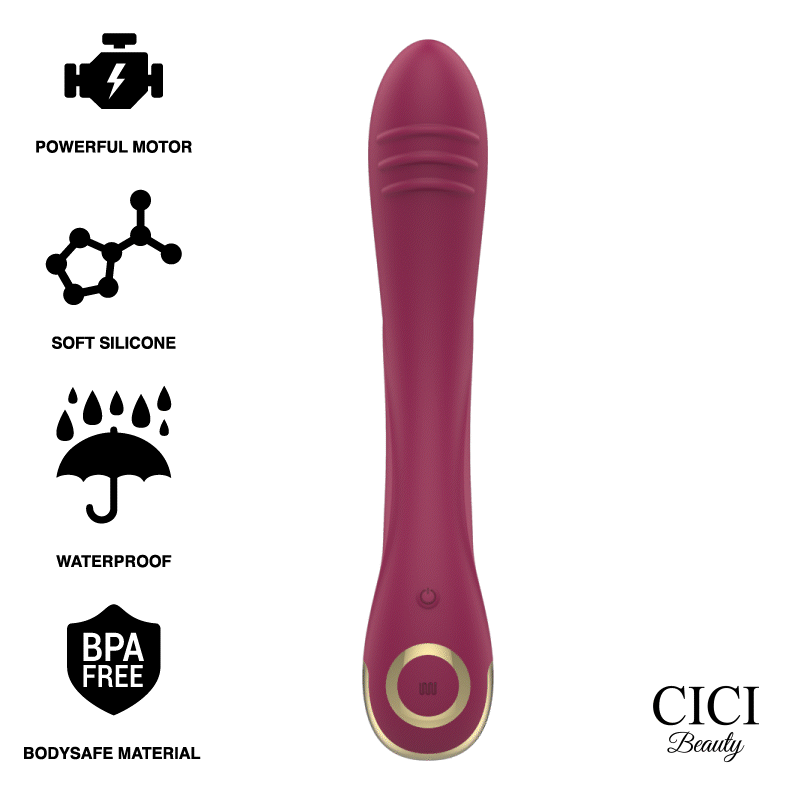 CICI BEAUTY – PREMIUM SILICONE G-SPOT VIBRADOR