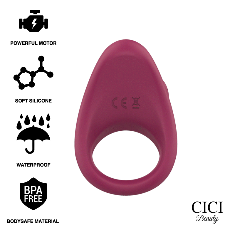 CICI BEAUTY – ANEL VIBRANTE DE SILICONE PREMIUM