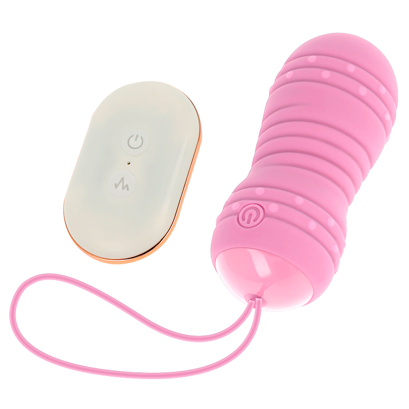 OHMAMA – OVO DE CONTROLE REMOTO 7 MODOS DE ROTAÇÃO ROSA