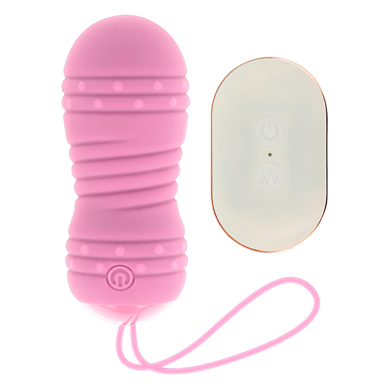 OHMAMA – OVO DE CONTROLE REMOTO 7 MODOS DE ROTAÇÃO ROSA