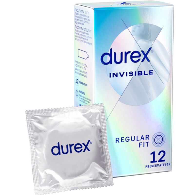 DUREX – INVISÍVEL EXTRA FINO 12 UNIDADES