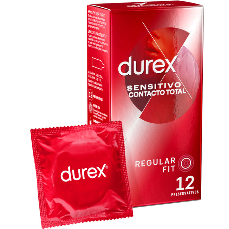 DUREX – CONTATO SENSÍVEL TOTAL 12 UNIDADES