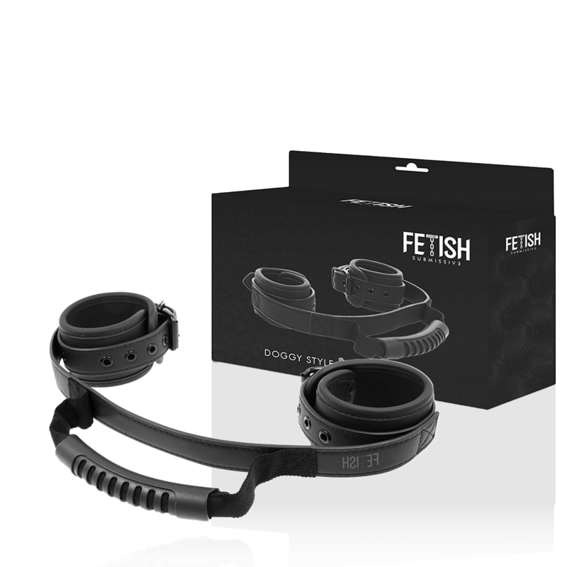 FETISH SUBMISSIVE – ALGEMAS DE FORRO DE NOPRENE COM ALÇA